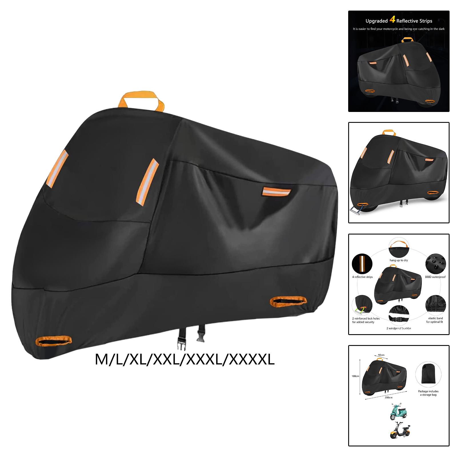 Heavy-Duty Motorcycle Shield: Secure Your Ride from Elements & Thieves