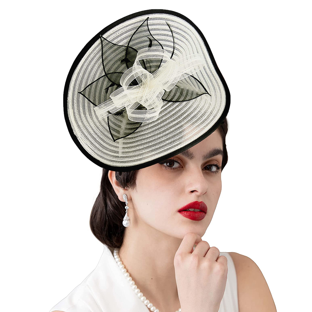 Womens Kentucky Derby Fascinators Fascinators Hair Clip Tea Party Pillbox Derby Hat Fascinator Bridal Wedding Church Racing Hats