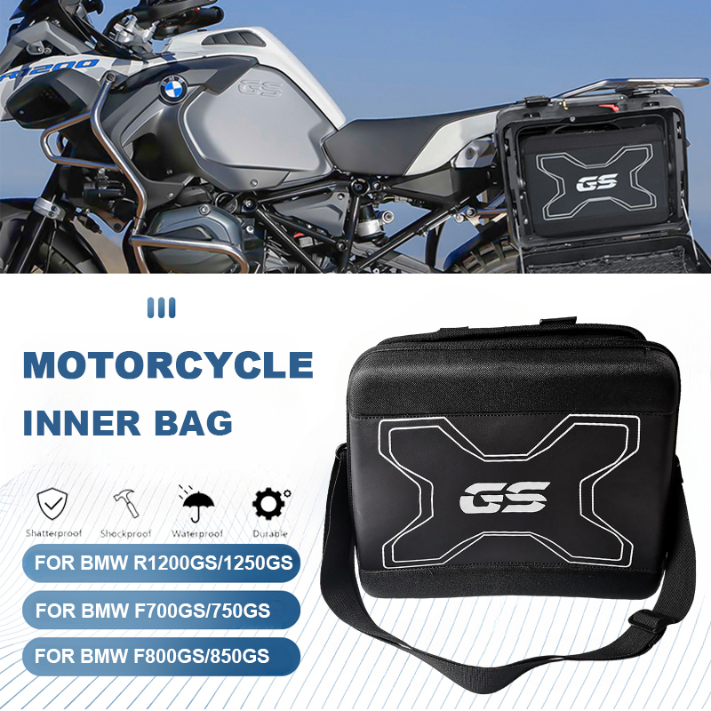 Motorcycle Inner Bags Tool Box Saddle Bag Suitcases Lage For R1200GS ADV Adventure R1250GS R 1200 GS LC F850GS Vario Case