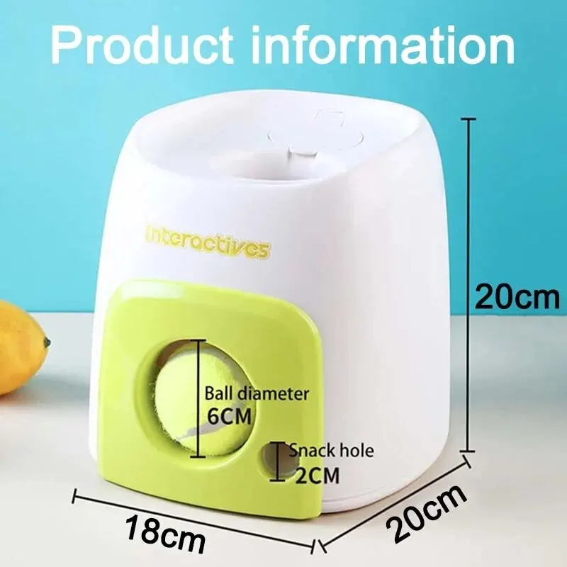 free shipping Interactive Automatic Launcher Dogs, Dog Tennis Ball Throwing hine for Small, Medium Large Size Slow Feeder Toy
