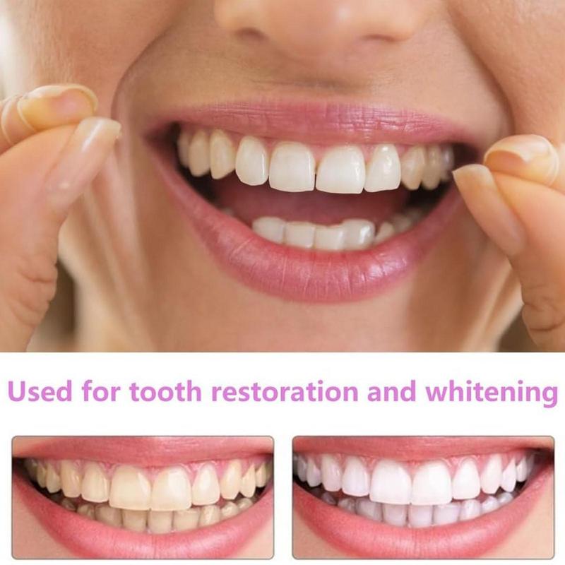 1Pair Snap On Teeth Veneers For Men Women Cover Smile Veneers Teeth Upper Beauty Tool Cosmetic TeethFree Temporary Hygiene Tool