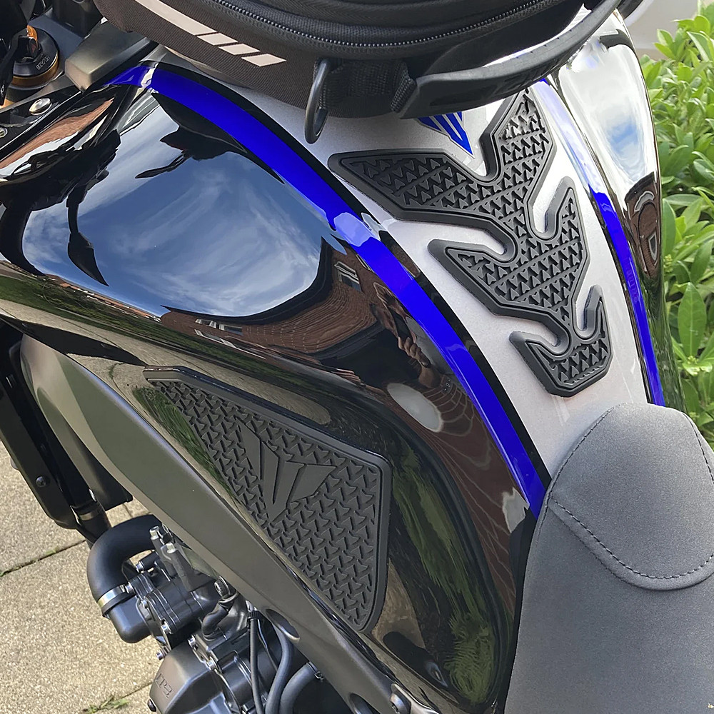 Motorcycle side fuel tank pad Tank Pads Protector Stickers Decal Gas Knee Grip For Yamaha MT-09 MT 09 MT09 SP 2021 2022 2023 b9bce 5 4363f