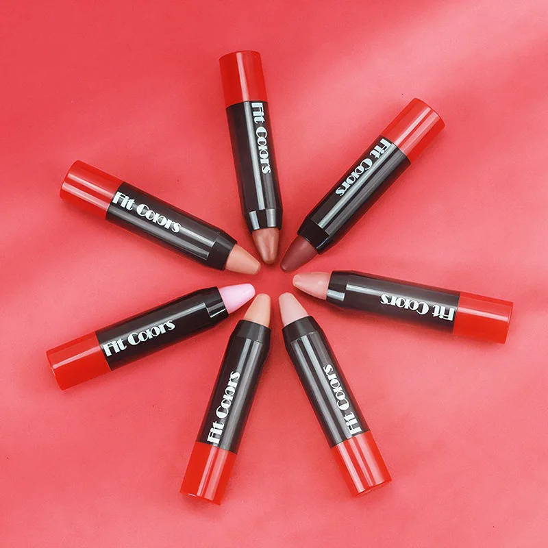 Matte Brown Lip Liner Pencil Lip Outline Contouring Lasting Waterproof Lipstick Crayon Pigments Moisturizing Lip Balm Cosmetics 240713