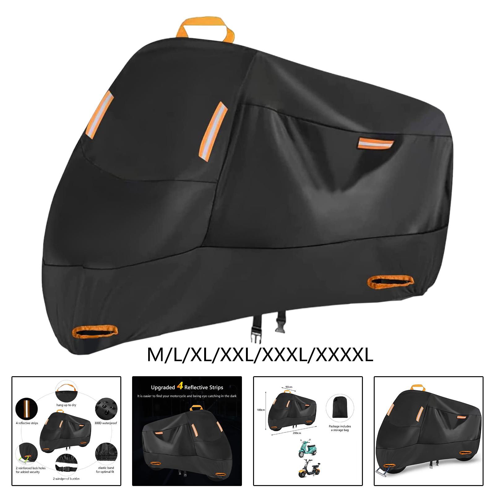 Heavy-Duty Motorcycle Shield: Secure Your Ride from Elements & Thieves