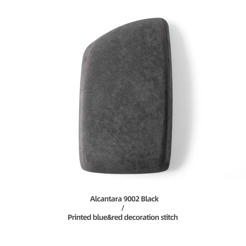 For F20 F21 F22 1 series Interior Trim Center Console Armrest Box Panel Cover Sticker Made of Alcantara Wrap Car Accessories