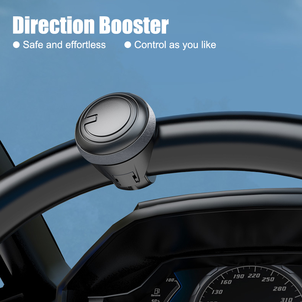 Car Steering Wheel Booster Ball Turning Spinner Knob Bearing Power Handle Rotating Universal Auto Accessories Labor Saving Kit