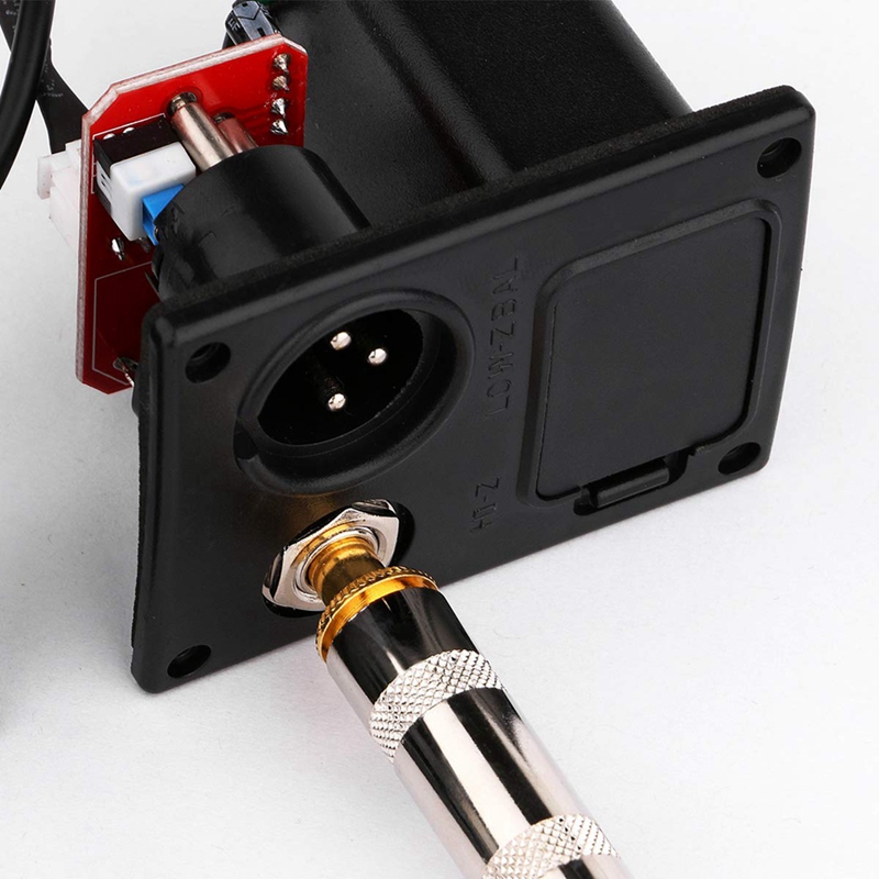 2X Acoustic Guitar Pickup Tuner 5-Band Eq Equalizer Acoustic Guitar Preamp Piezo Pre-Amp Amplifier System