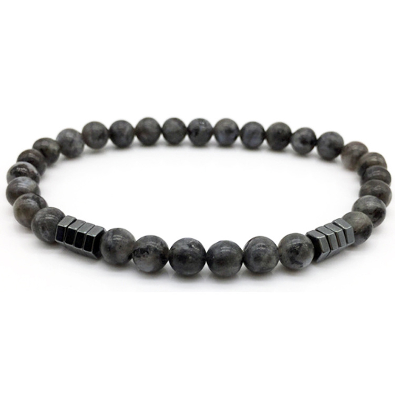 SUMENG New Arrival 2024 Geometric Beaded Men Bracelets Simple Classic Stone Bead Charm & Bangles For Jewelry 9e440