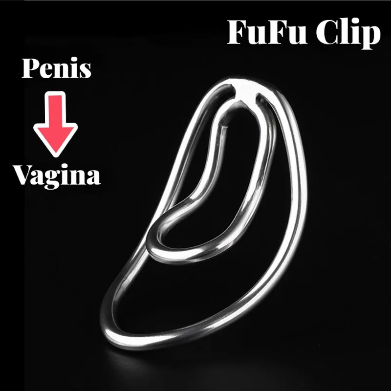 New Sissy Clamps Chastity Device Male Penis Training Metal Clamps Penis Cage Penis Ring Adult Erotic Sexy Toys for Men Gay 18+