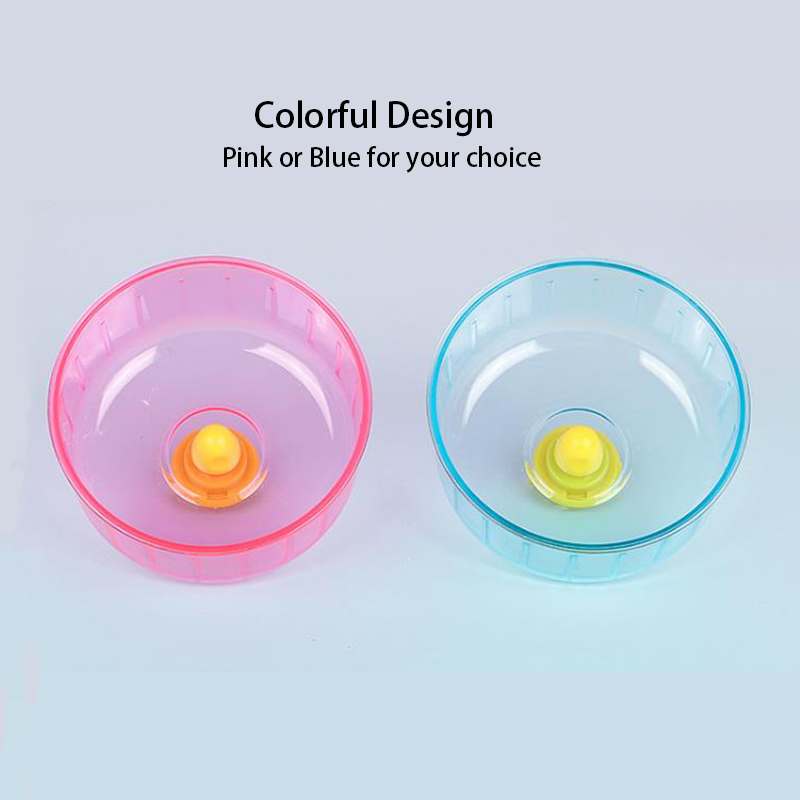 Smooth Hamster Wheel Silent Small Pet Exercise Wheel Plastic Running Toy for Hamster Cage Small Pet Sports Wheel Pet Accessories