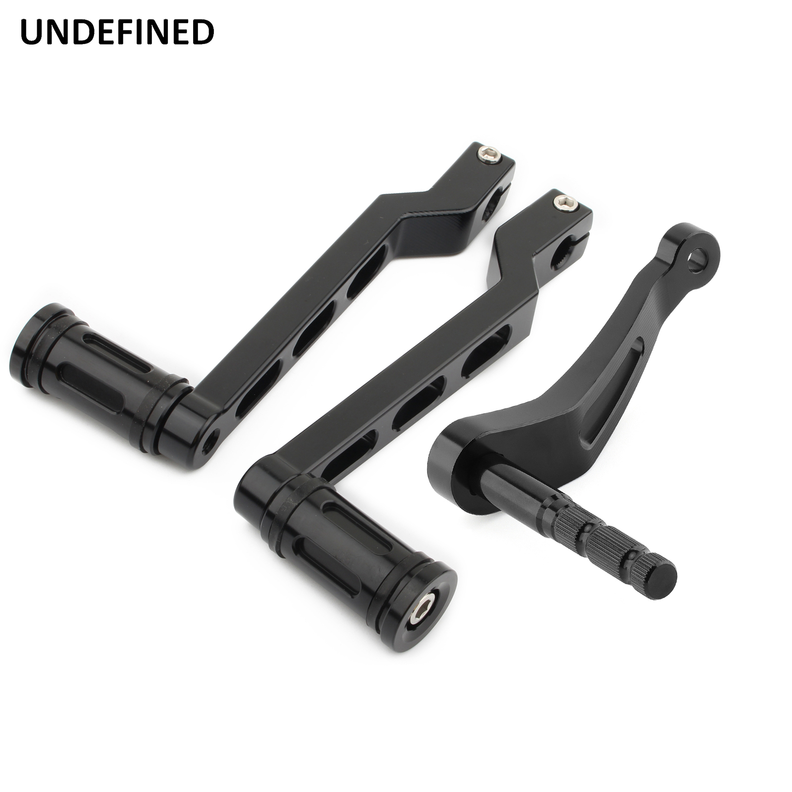 Extended Arm Kit Shift Levers Shifter Pegs for Harley Touring King Road Electra Street Tri Glide FLT FLHX 14-Later