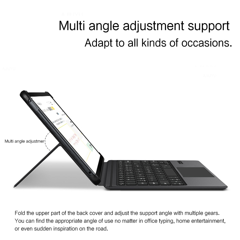 Smart Keyboard Cover For HUAWEI MateBook E 2022 12.6" DRC-W58 W56 W76 Touchpad Magic Keyboard Arabic Portuguese Spanish French