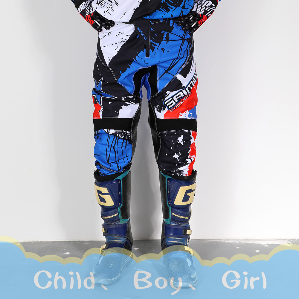 motocross Pants racing Youth child children's clothing kids Motorcycle boy girl 4 5 6 7 8 9 10 11 12 13 14 Motorbike MX BMX MTB