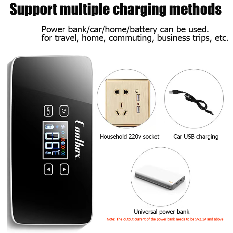 Insulin Refrigerator Car Fridge Portable Drug Cold Box Temperature Adjustable Medicine Syringe Cooling Storage Container