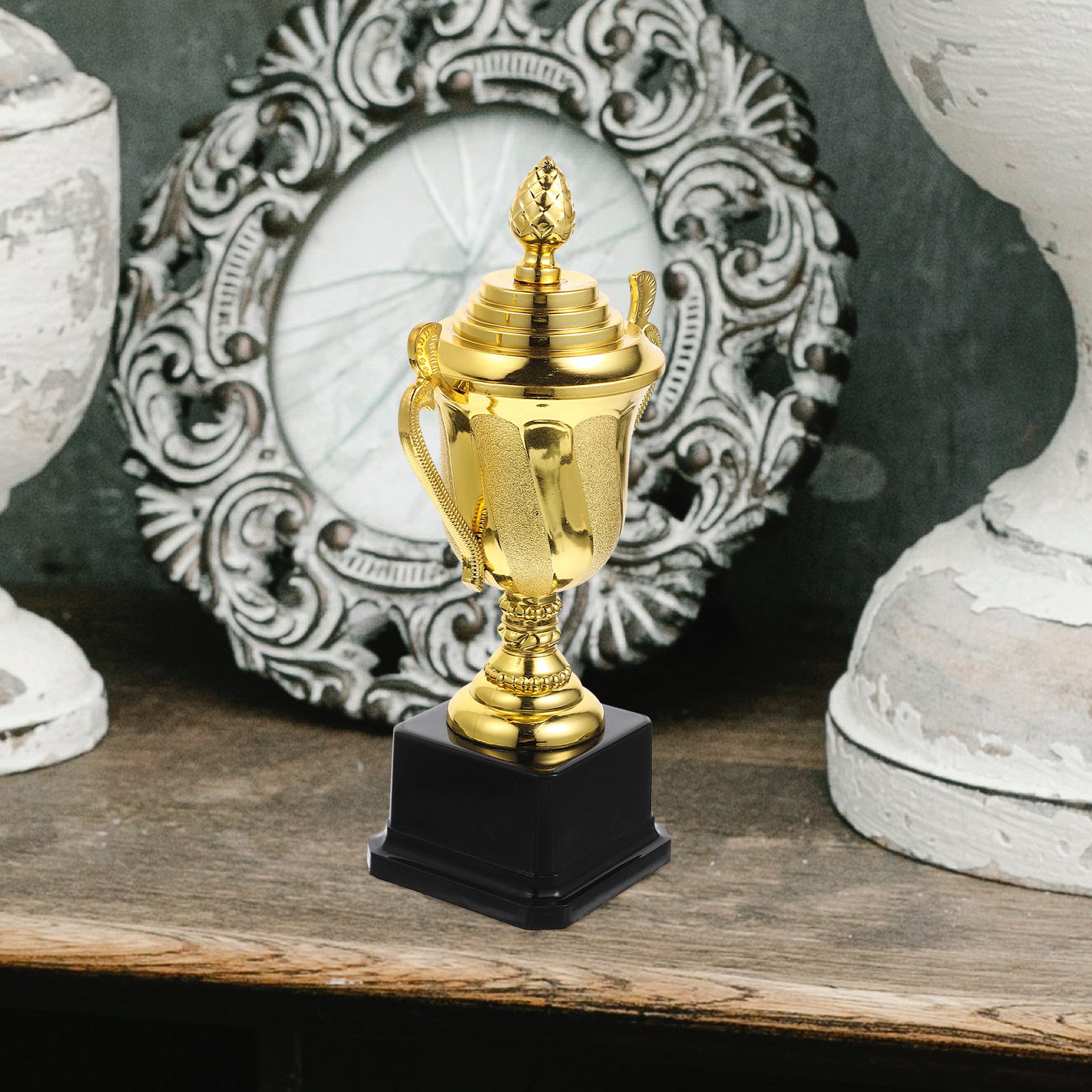 Soccer Children Gifts Game Award Trophy Kids Kids Award Trophy Customized Award Plastic Trophies Plastic Trophies Reward Student smile