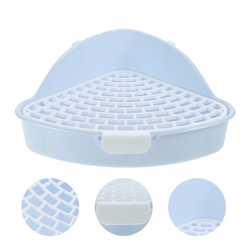 Ferret Potty Toilet Bunny Toilet Box Extra Large Litter Box Rabbit Potty Indoor Rabbit Cage Rabbit Toilet Tray Hamster Sand Bath
