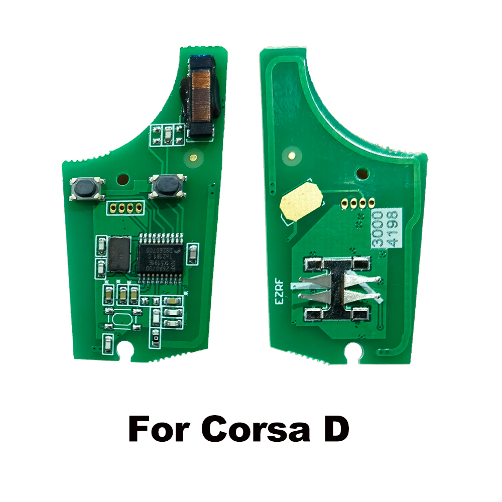 EMORPHO Remote Flip Car Key For Opel Vauxhall Corsa D G4 Astra H Zafira B Holden 433MHz ID46 Chip Replacement Control Key