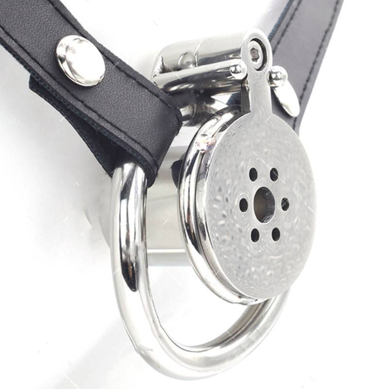 2023 New Hardcore Inverted Male Chastity Cage & Cage Cock Lock Steel Cylinder Penis Rings Negative Adults Sextoys For Men Gay 18