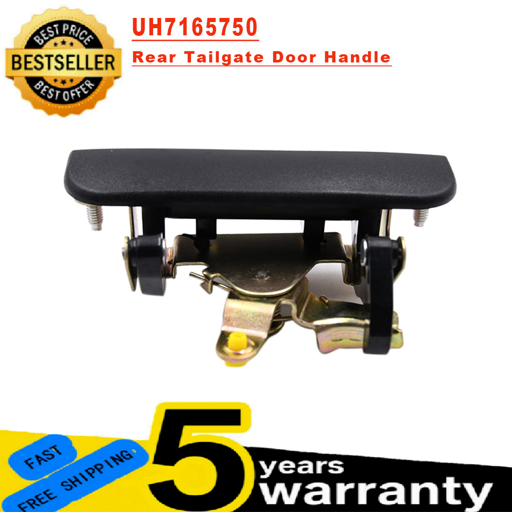UH7165750 Black Rear Tailgate Door Handle For Ford Courier Ranger Pickup (1999) Mazda B2500 2.5TD