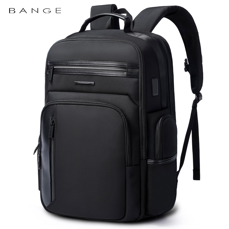 Bange Large Men Backpack Capacity Multifunctional Usb Charging Waterproof Travel Custom School Backpacks Laptop Backpack smile