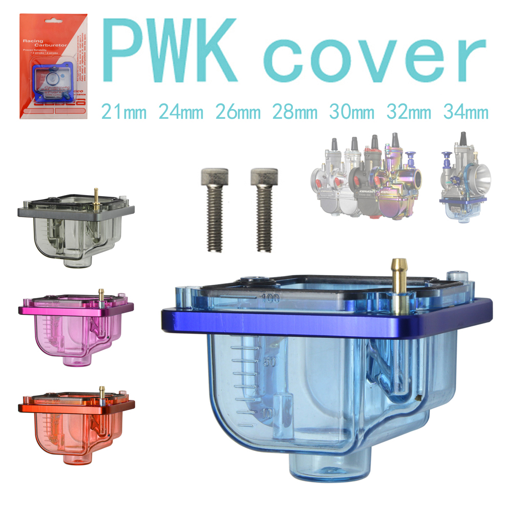 Motorcycle Transparent Carburetor Float Bowl Oil Cup For Keihin PWK EVO OKO KOSO 21mm 24mm 26mm 28mm 30mm 32mm 34m CARB