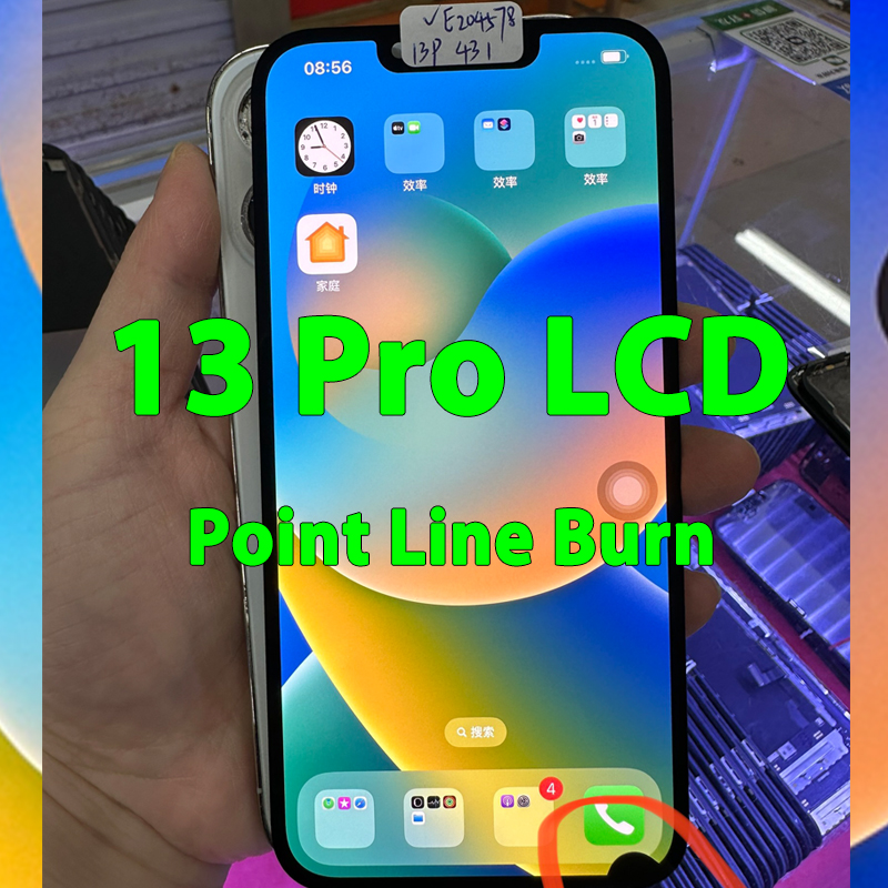 6.1" Dot Defect Line Burn For iPhone 13 Pro LCD Touch Screen Digitizer Assembly For iPhone 13Pro A2638 A2483 A2636 A2639 Display