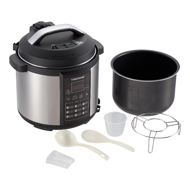 Farberware Programmable Digital Pressure Cooker, 6 Quart