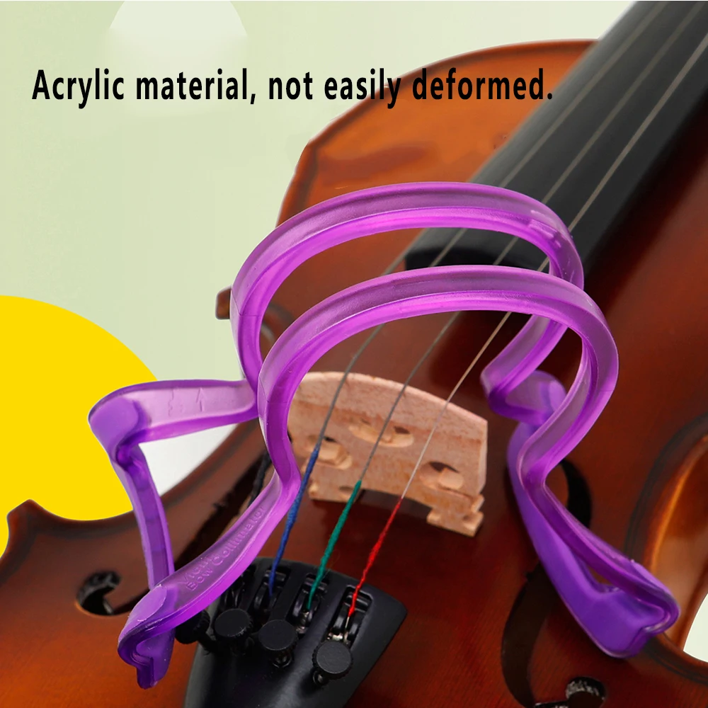 1/8 1/10 Violin 1/4 Bow Straighten Collimator Corrector Tool Violin Accessories Beginner ddmysmile Practice Exercise Fiddle Teach Parts Smile