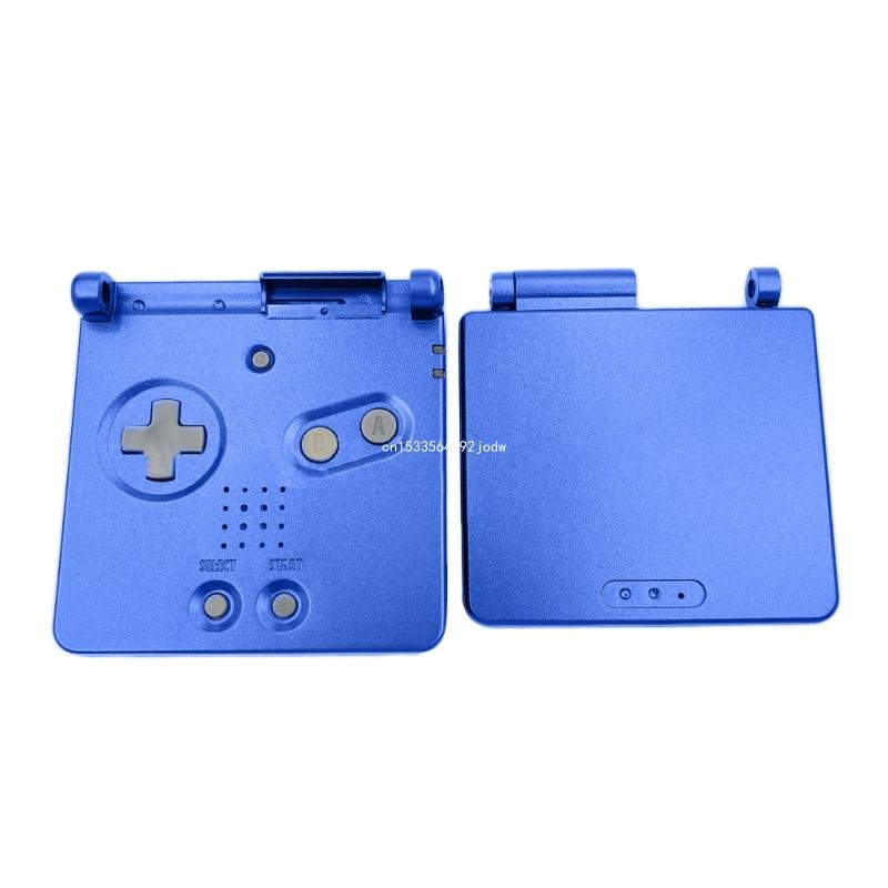 Solid Replacement Cover Case Color ABS for GBA Game Console Full Set Game hine Housing Gaming Accessories Dropship smile