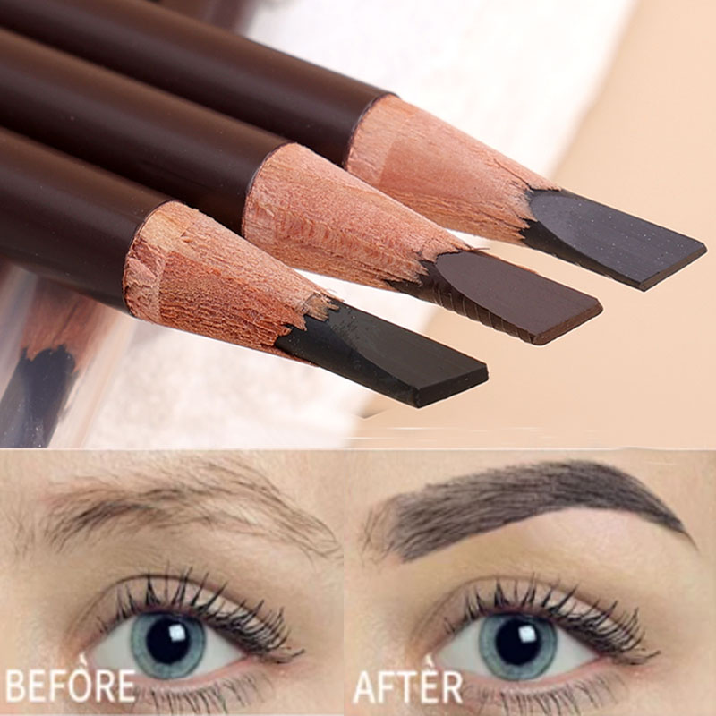 Waterproof Eyebrow Pencil Microblading Eyebrow Tattoo Tint Enhancers Lasting Permanent Cosmetics Professional Brow Lift Makeup