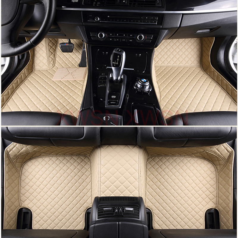Custom 3D Full Coverage Car Floor Mats for 1 Series E81 2 E82 E87 E88 F20 4 Door Interior Accessories Carpet