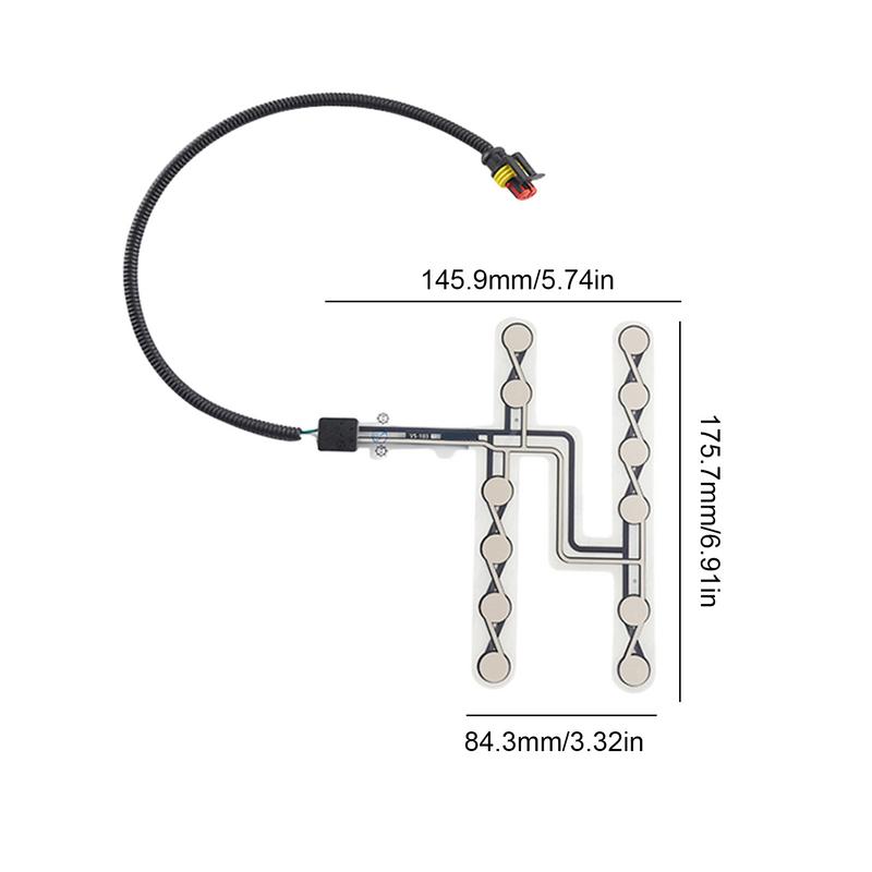 Pressure Belt Car Safety Sensor Universal Automobile Safety Belt Reminder Safety Belt Warning Reminder ddmysmile Pad For Child Seats Smile