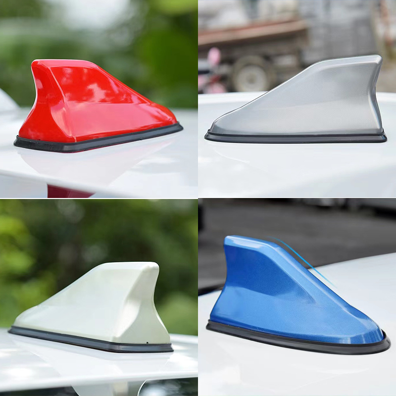 Universal Car Shark Fin Antenna Auto Radio Signal Aerials Roof Antennas Decorative For BMW/Honda/Toyota Car Styling