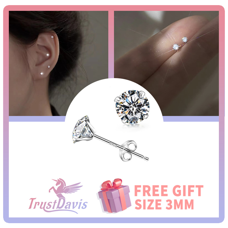 Kids Sterg Sier Carrot - Frosted Rabbit Stud Earrings for Girls 4