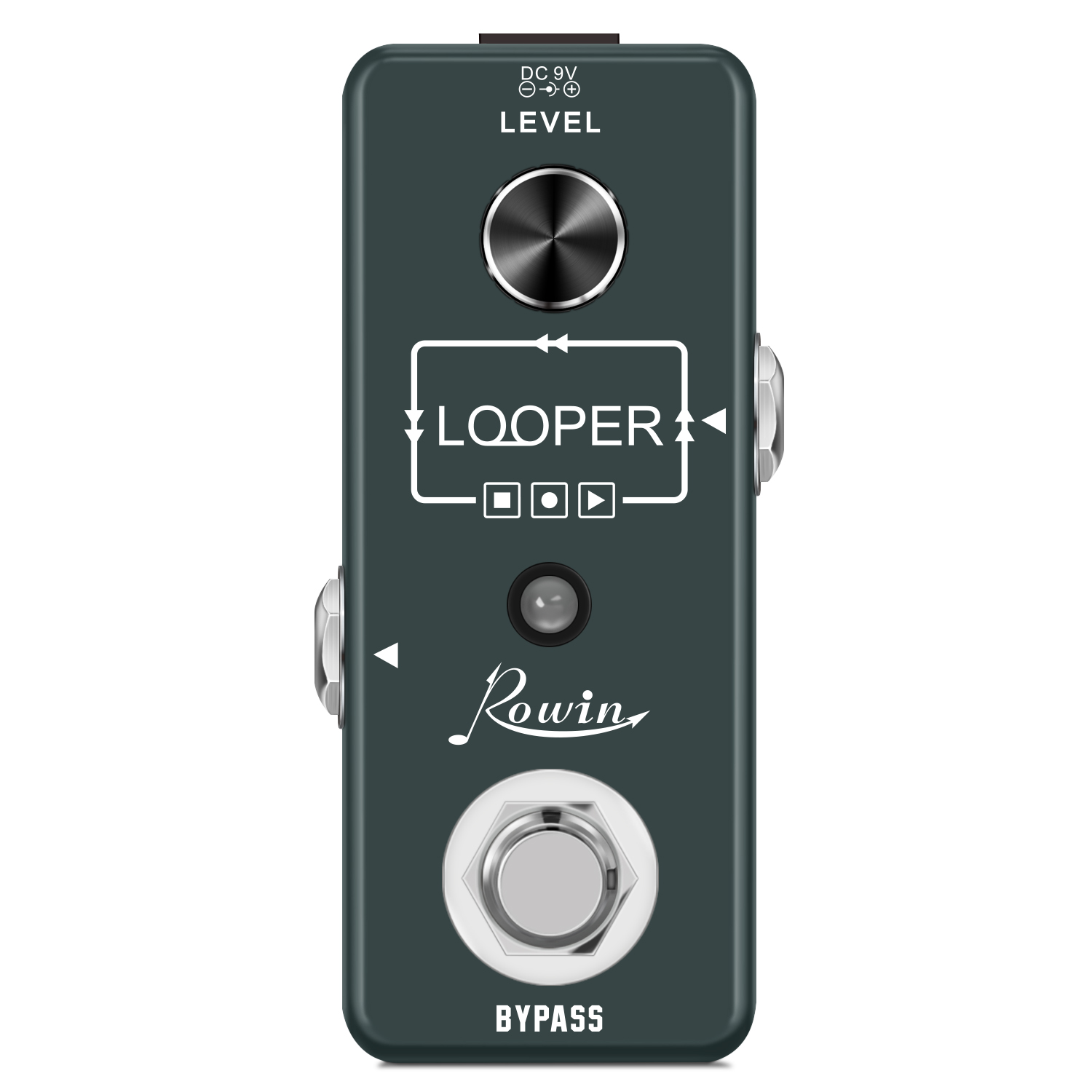ddmysmile Lef-332 Guitar Ddmysmile Looper Rowin Pedal Digital Looper Effect Pedals For Electric Guitar Bass 10 Min Recording Time Smile