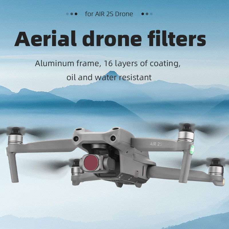 For DJI AIR 2S Camera Lens Filter ND8/16/32/64PL UV CPL Filters Kit For DJI AIR 2S Drone Accessories High Qualiry dropshipping