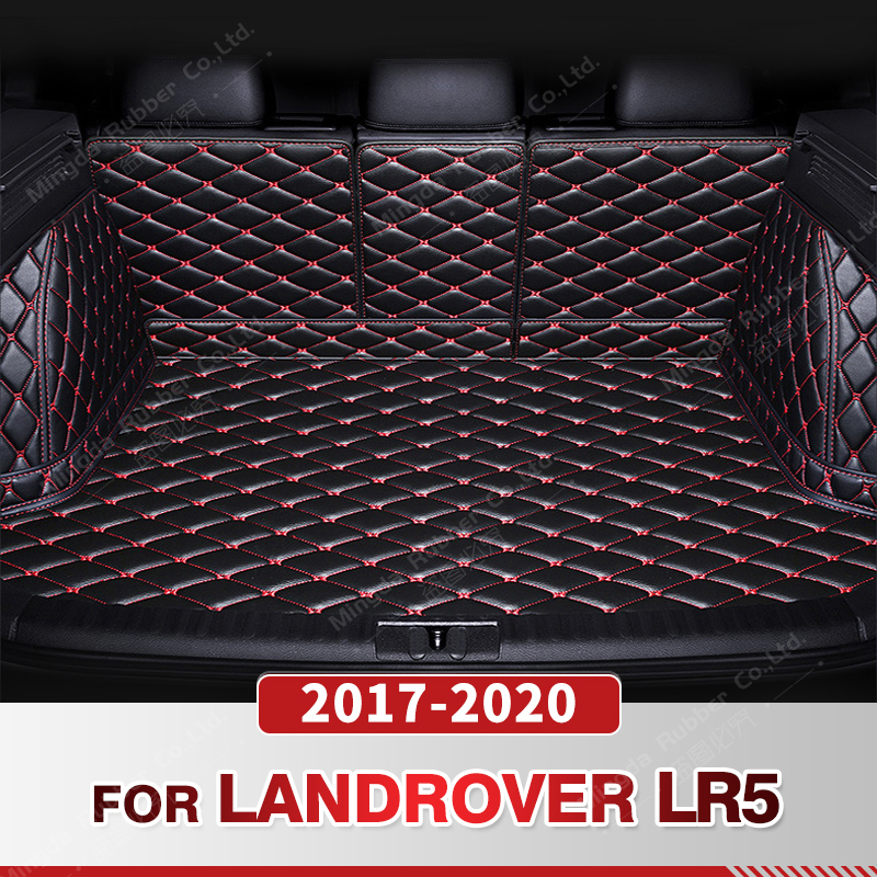 Auto Full Coverage Trunk Mat For Landrover LR5 7-Seat 2017-2020 19 18 Car Boot Cover Pad Interior Protector Accessories fa325