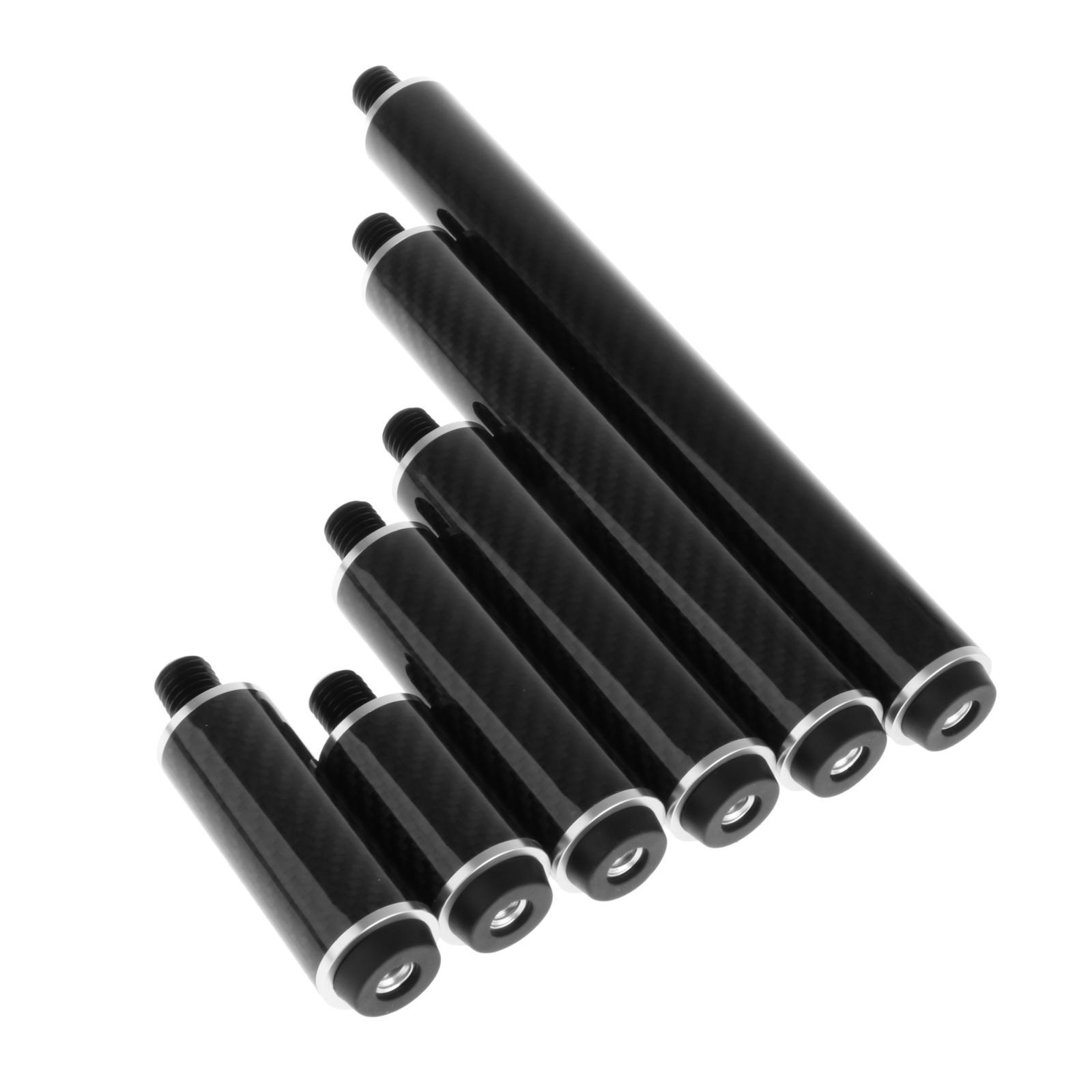 Billiards Pool Cue Extension, Snooker Cue Extended, Cue End Lengthener with Back