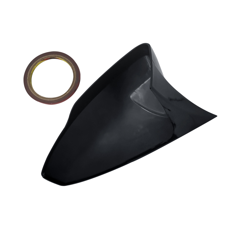 Gloss Black Side Wing Rear View Rearview Mirror Cover Case Caps Shell Replace For For VW Polo 5 6R 6C V 2009-2017 ef058