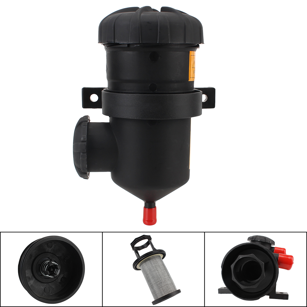 2Mgd-1 Universal Provent Oil Separator Catch Can Filter For Ford Patrol Turbo 4Wds Charged Toyota Landcruiser Oil Gas Separator