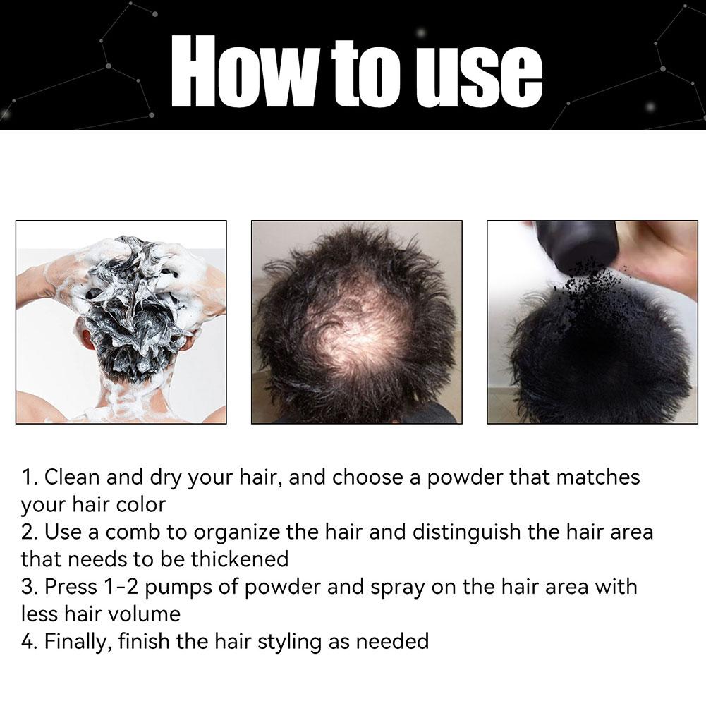 3 Color Hair Fibers Regrowth Powders Keratin Applicator Hair Building Fibers Spray Pump Products Beauty Health 15g