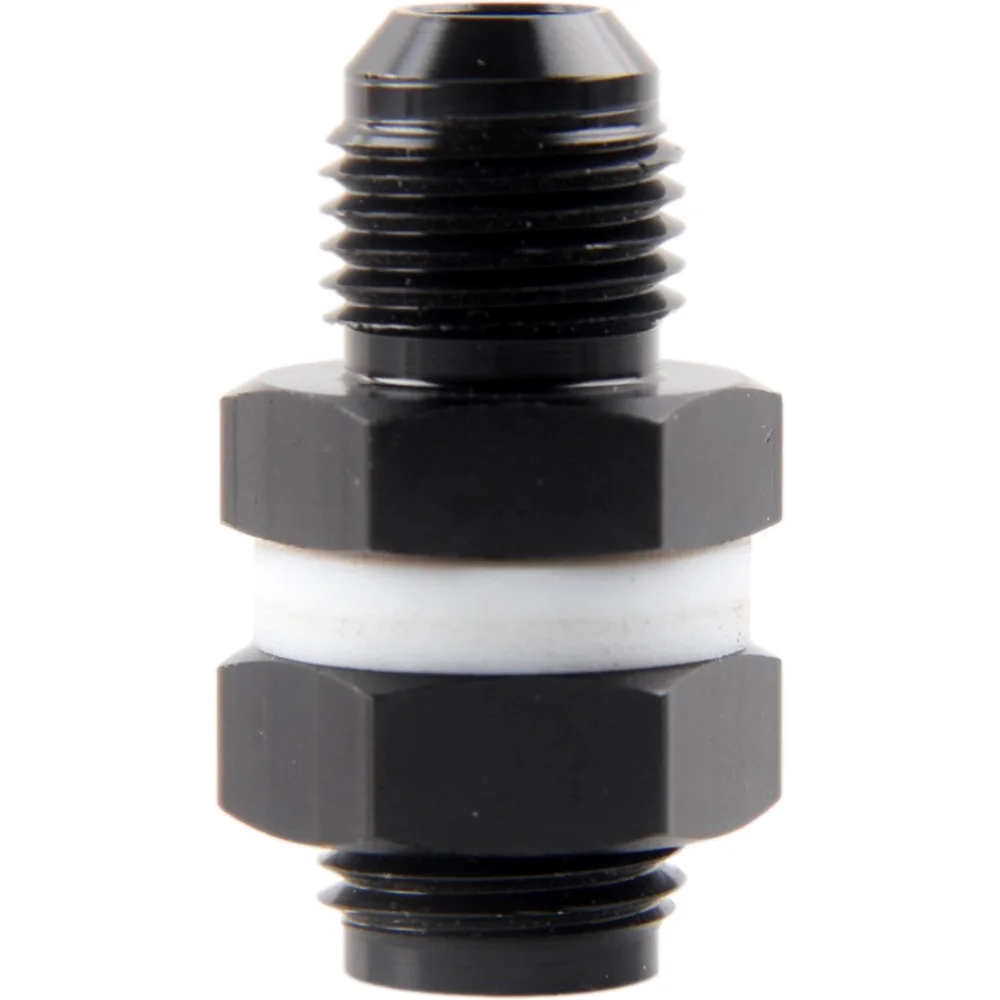 AN6 AN8 AN10 Accessories Black Fuel Cell Bulkhead Adapter Fitting
