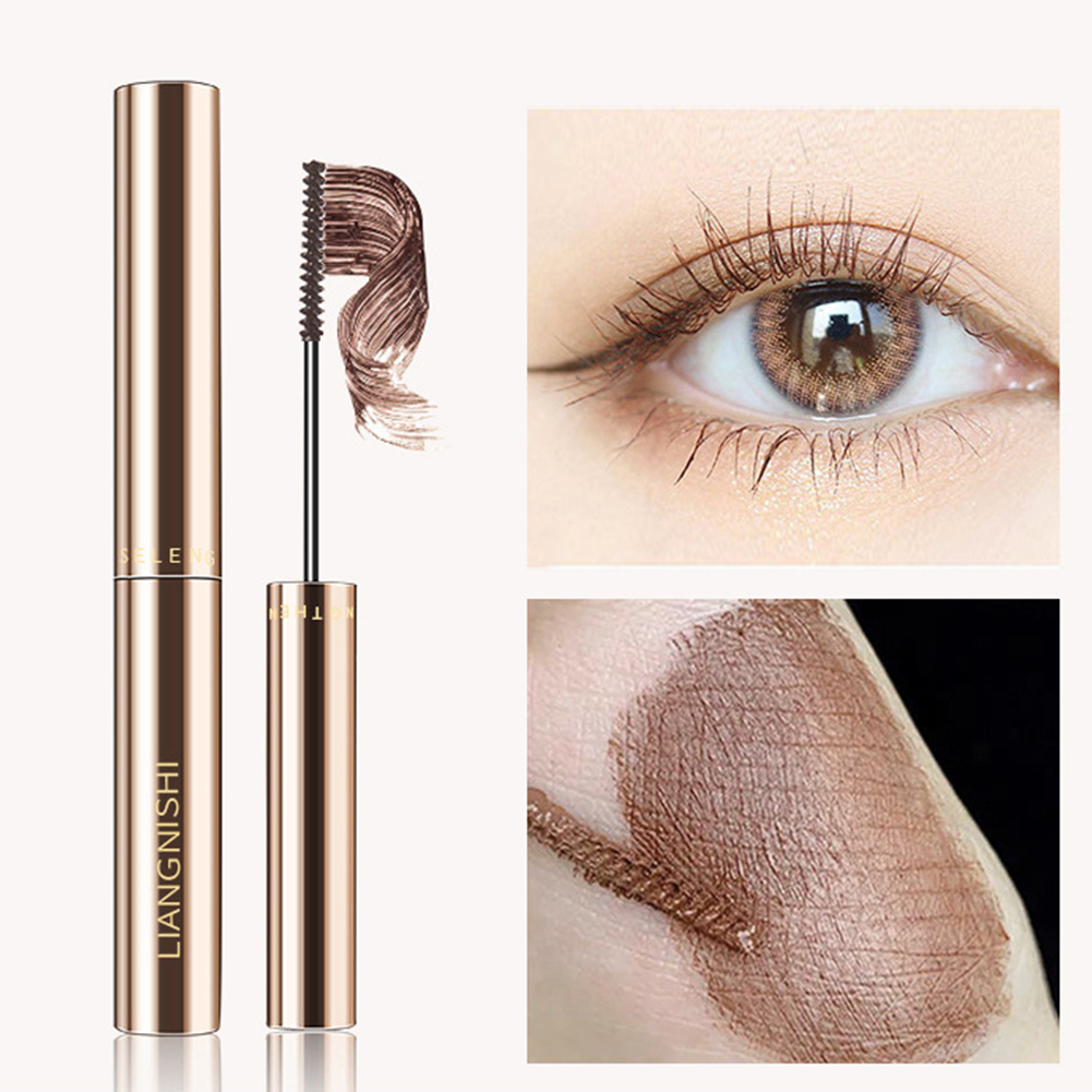 deb Fine Natural Brush Head Mascara Ultra fine Waterproof Slender Curling Lasting Makeup Cosmetics