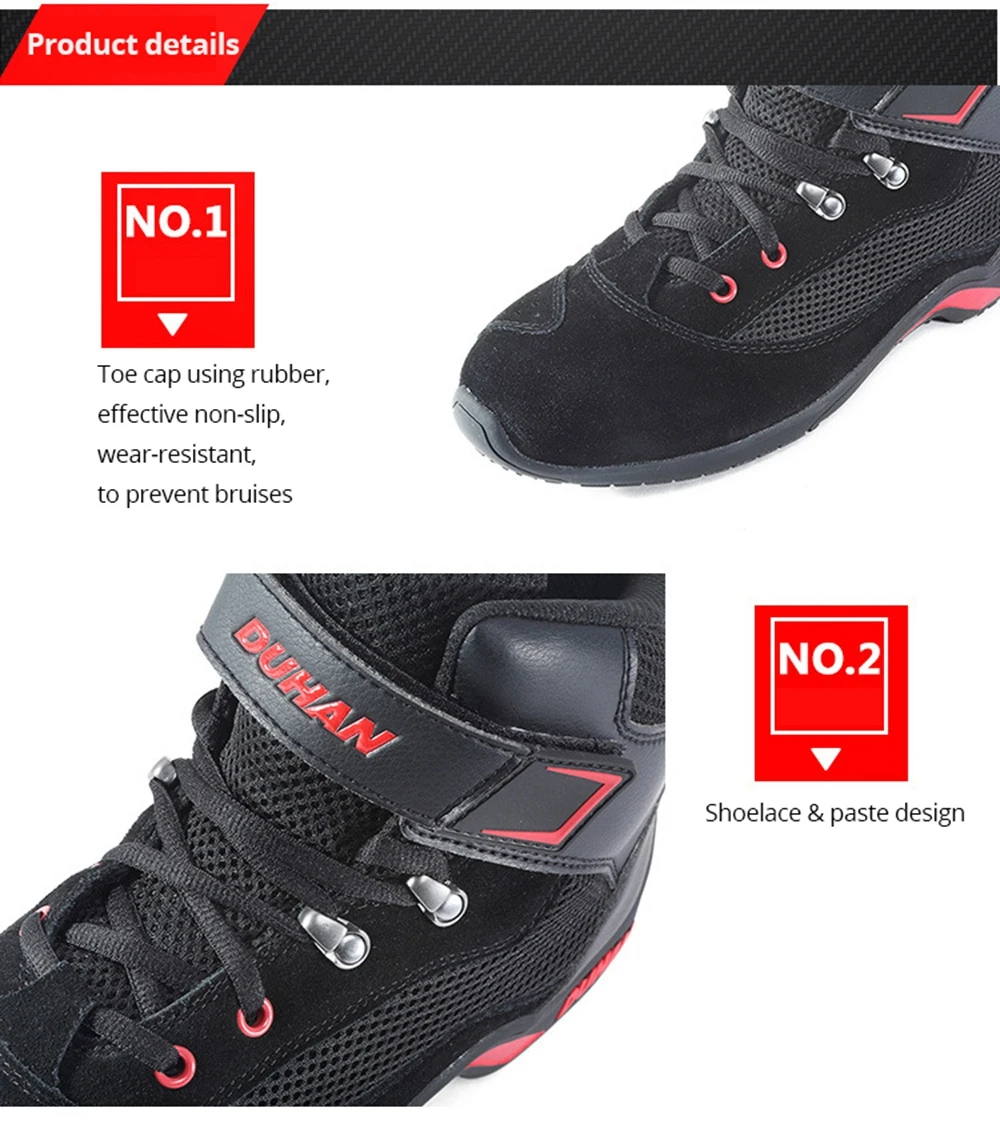 Motorcycle Shoes Men Soft Motocross Off-road Riding Boots Shoes Breathable Anti-slip Protective Equipment OUtdoor Cycling