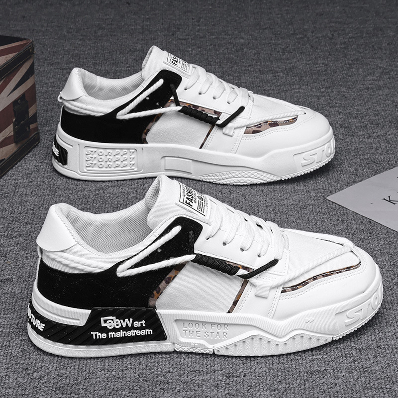 Men Casual Shoes Thick Sole Versatile Simple Leisure Style Fashion Triple White Beige Free shipping