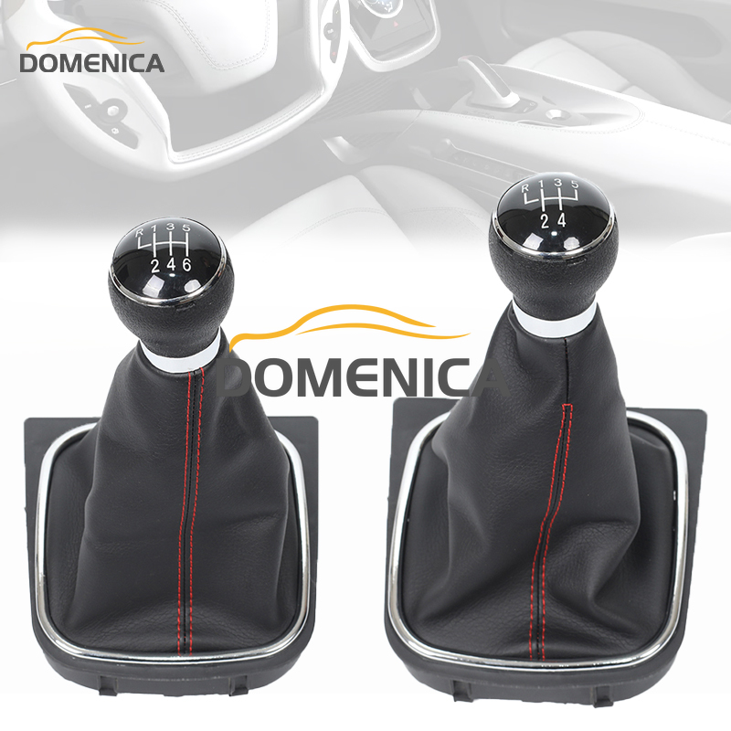 New 5 6 Speed Car Gear Shift Knob Car-Styling for VW Golf 5 5 Jetta 2005-2014 Gearstick Gaiter Boot Kit Dust Cover Accessories 5c6d3