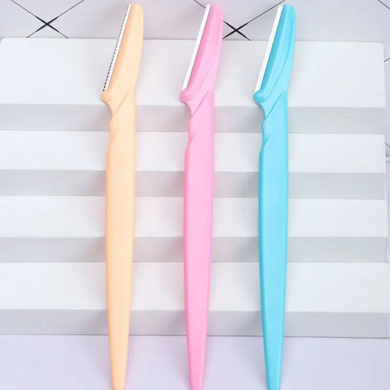 Yunduogirl 4/10/15Pcs Eyebrow Trimmer Blade Shaver Portable Face Razor Eye Brow Epilation Cutters Razor for Woman 240621