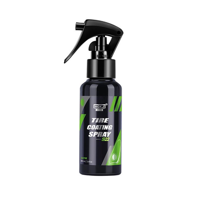 Spray Shine Car Tire Spray Ceramic Coating Paint Hydrophobic Coating Remover Wall Car Glass ddmysmile Tire Coating Agent Cleaner Smile