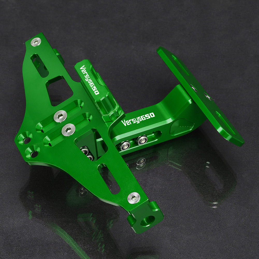 FOR Kawasaki Versys 650 versys650 2010-2023 2022 2021 Rear License Plate Holder Bracket with Light Tail Tidy Fender Eliminator