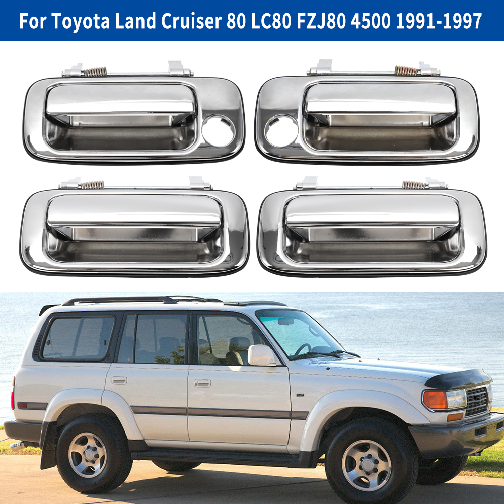 Front Rear Exterior Door For Toyota Land Cruiser 80 LC80 FZJ80 4500 91-97 Left Righ Outside Handle 6923060010 6924060010
